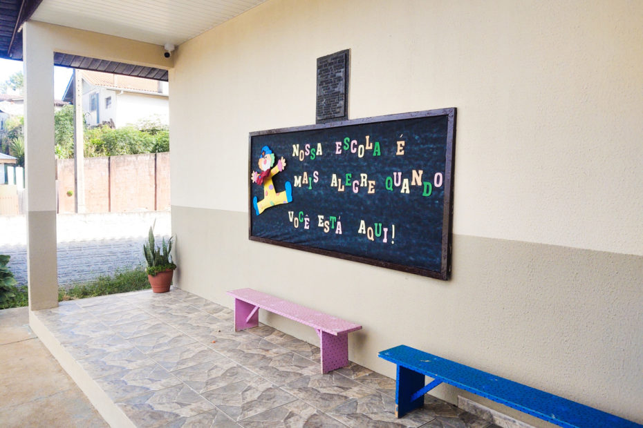 Reformas escolares: duas escolas do município já foram contempladas.