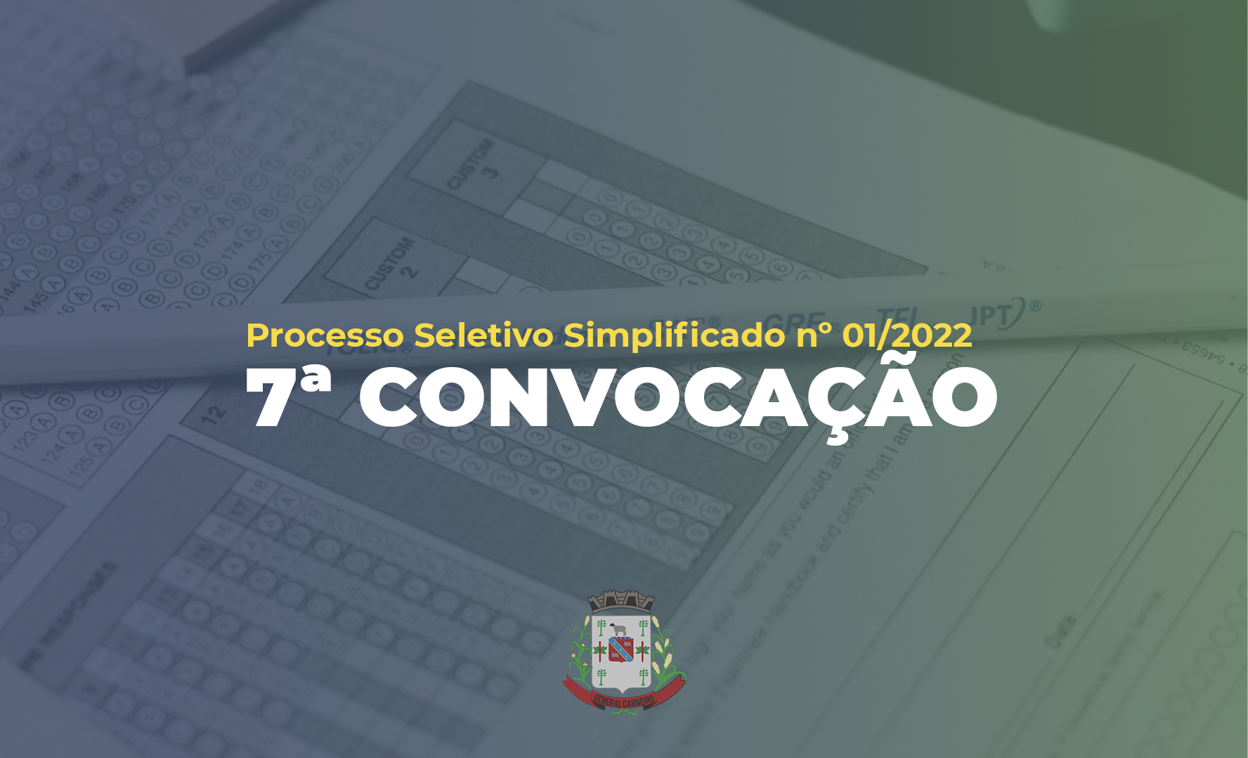 PROCESSO SELETIVO SIMPLIFICADO Nº 01/2022 – 7ª CONVOCAÇÃO