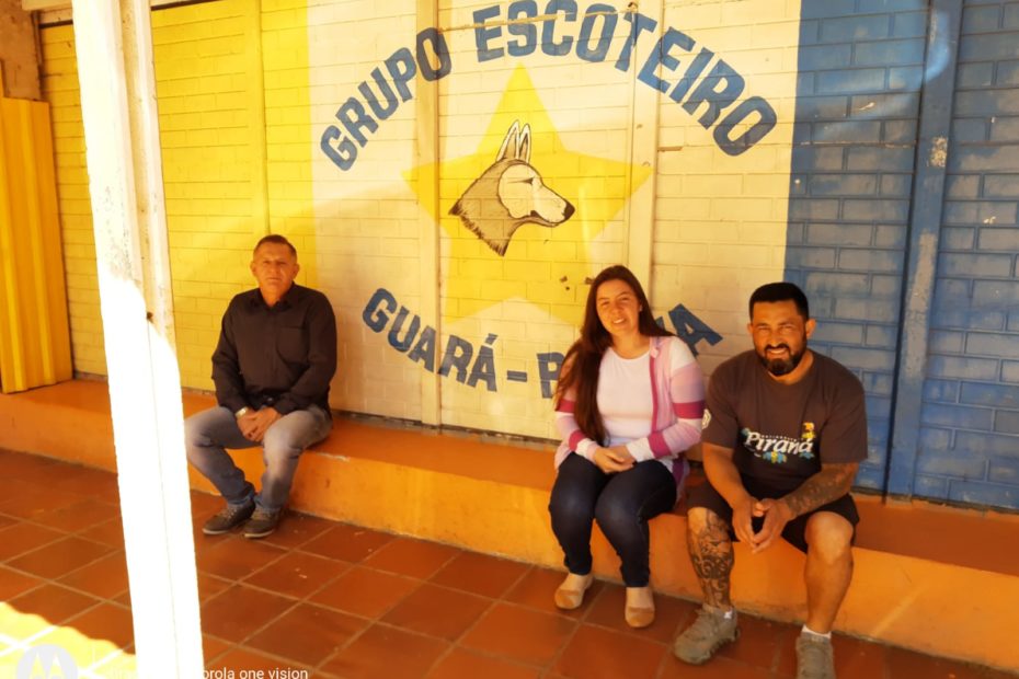 Visita ao Grupo de Escoteiro Guará Puava