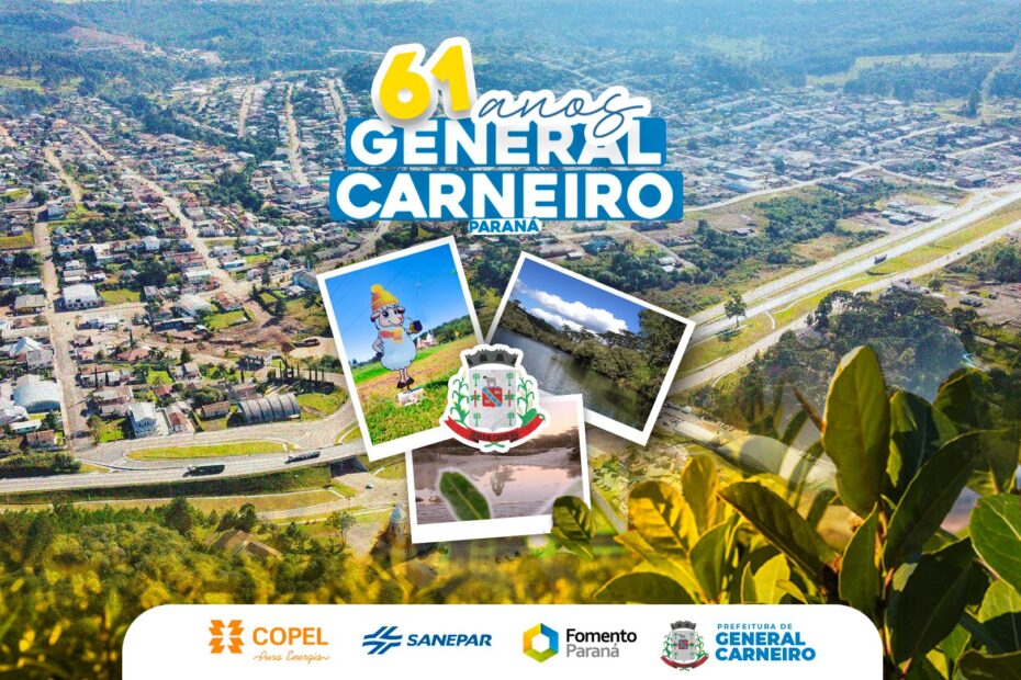 Festividades dos 61 anos de General Carneiro iniciam hoje.