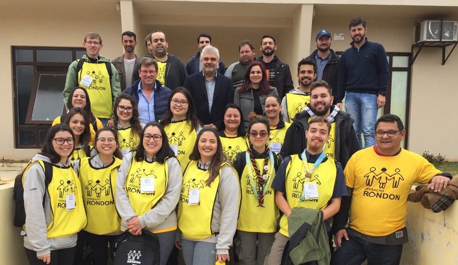Prefeito recepciona Rondonista e fala da importância do projeto
