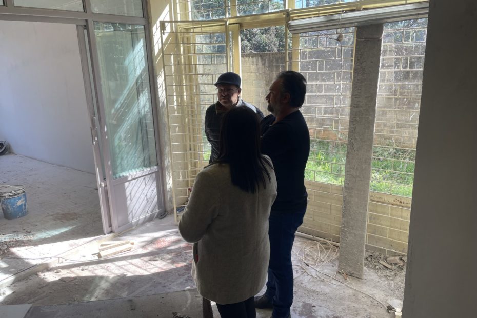 Reforma da Rodoviária: equipe da Educação realiza visita no espaço que será de uso da Secretaria.