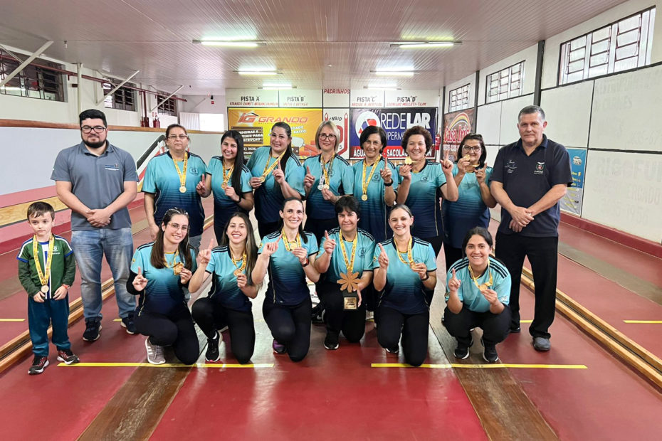 Time de Bolão Feminino de General Carneiro é campeão da fase regional dos Jogos Abertos do Paraná