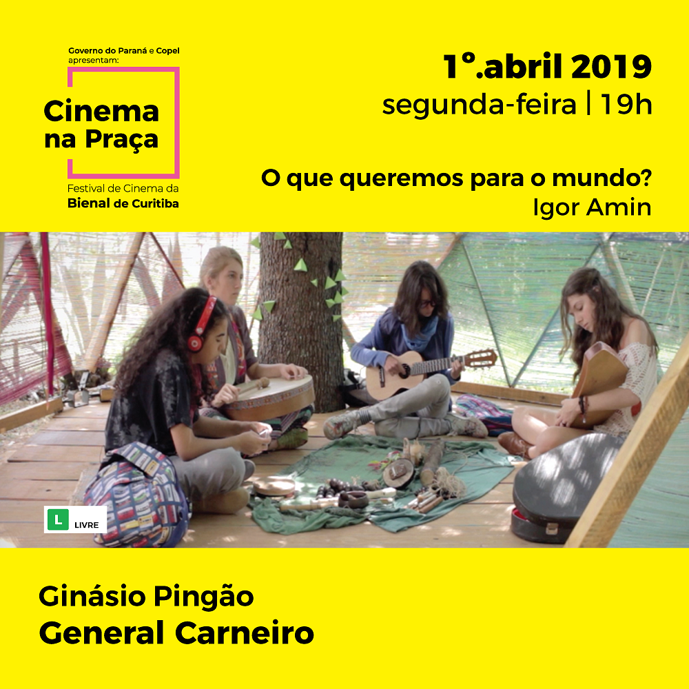 Pingão recebe exibição de cinema de graça