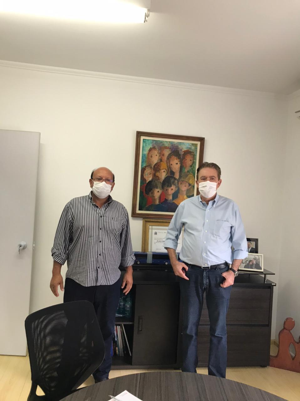 Prefeito Joel Em busca de Recursos