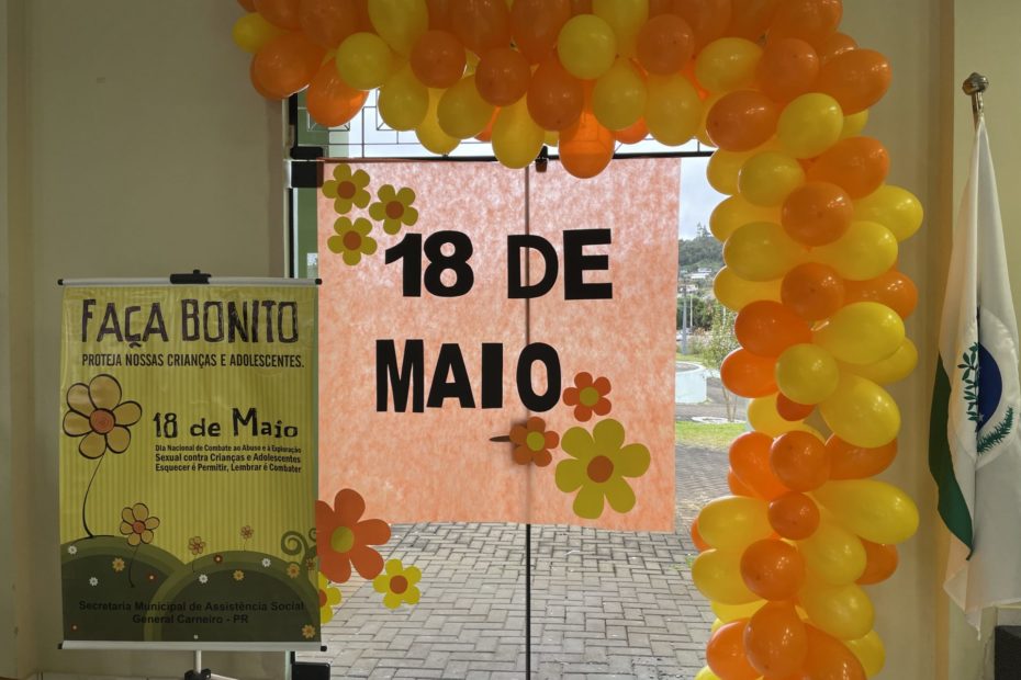 Secretaria de Assistência Social promove evento alusivo ao Dia Nacional do Combate à Violência e Exploração Sexual de Crianças e Adolescentes.