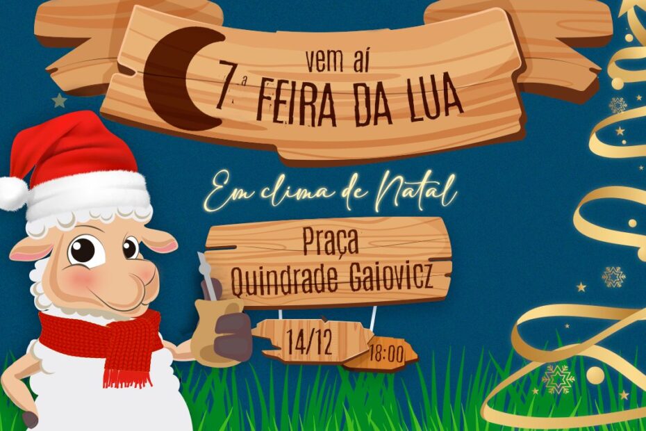Sétima edição da Feira da Lua ocorrerá nesta quarta-feira (14).