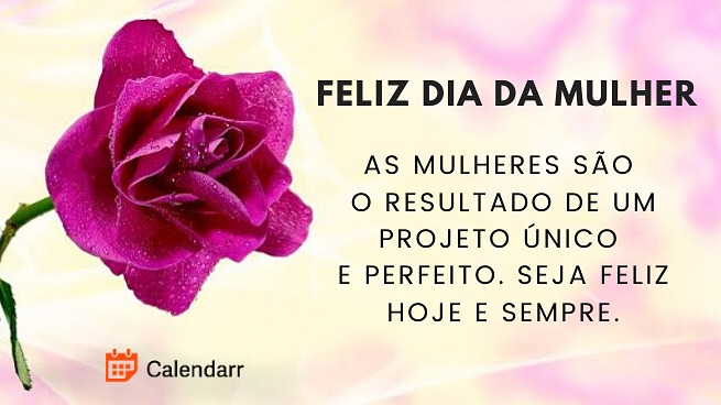 Dia da Mulher 08/03