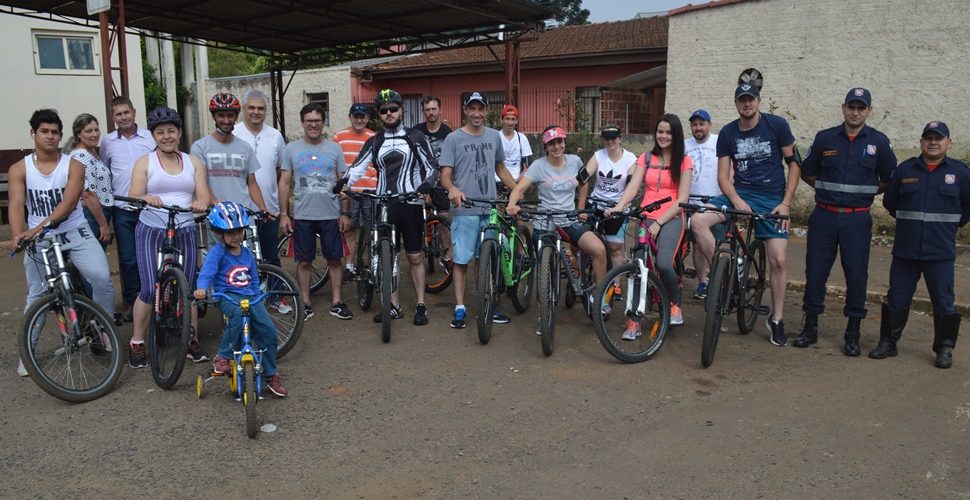 1º Passeio ciclístico foi um sucesso em General Carneiro