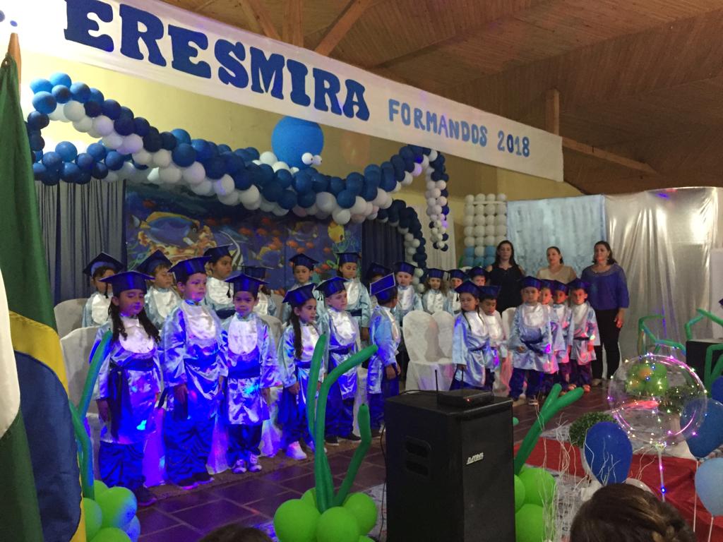 CMEI Eresmira dos Anjos Ferreira realiza formatura do ensino infantil