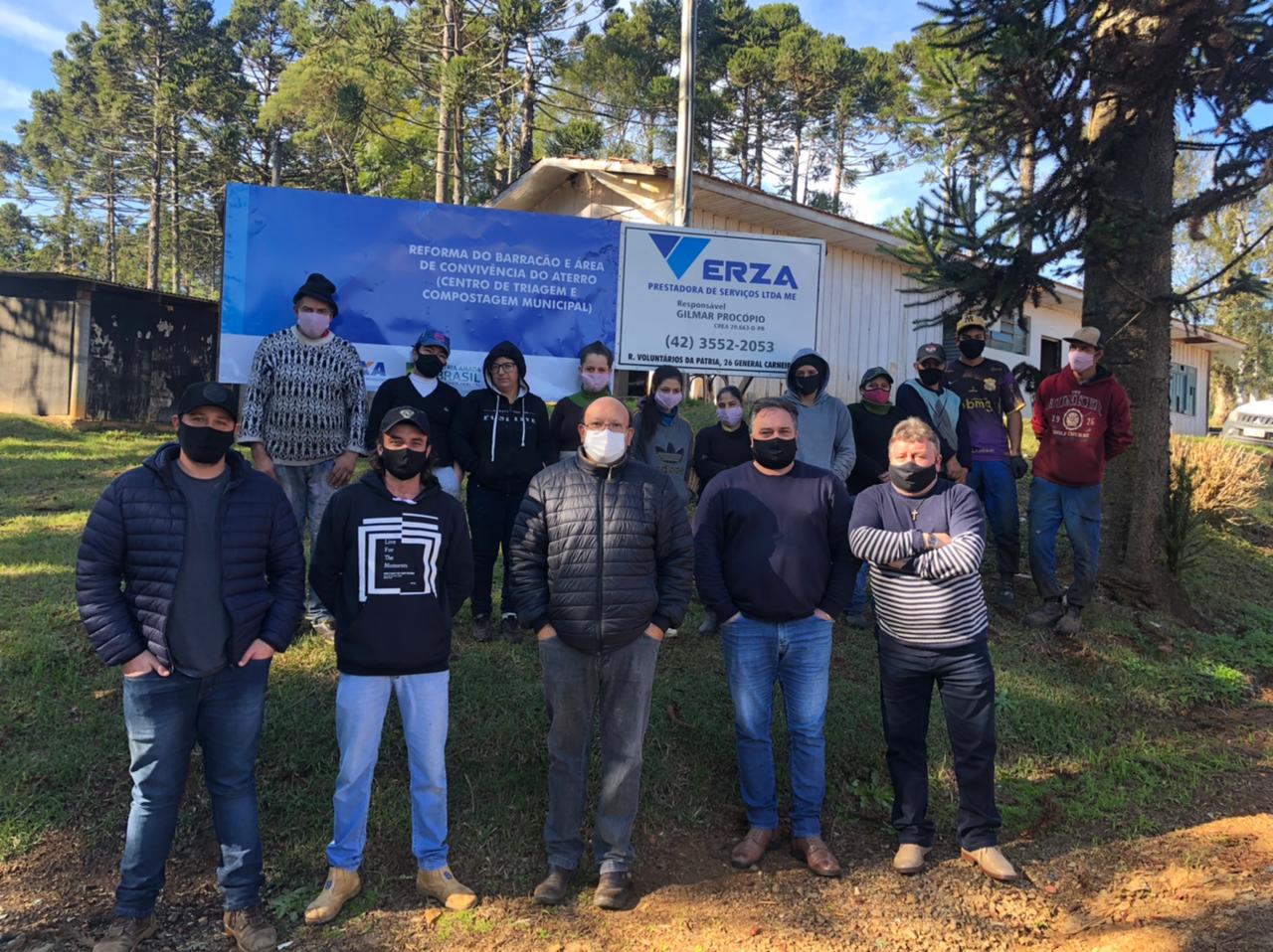 Prefeito de General Carneiro anuncia início das obras de reforma do Centro de Triagem e Compostagem Municipal. Valor da obra será de mais de R$ 112 mil reais