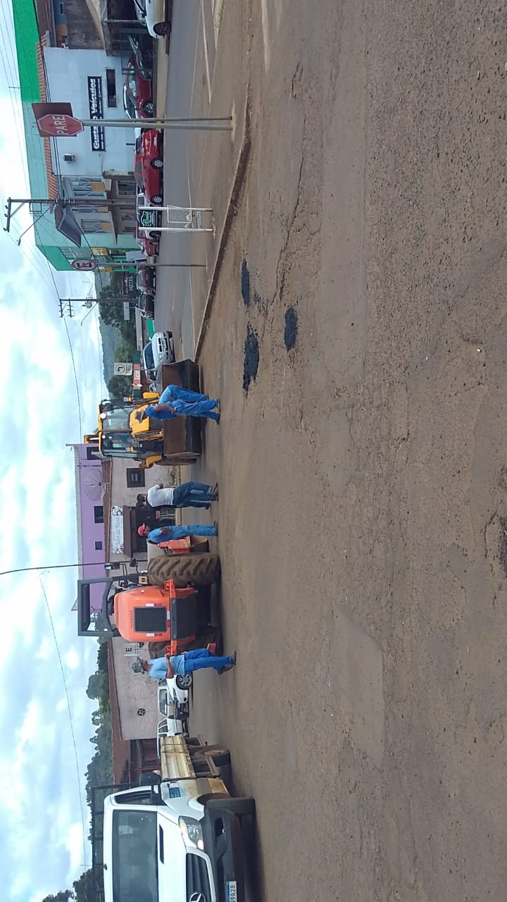 Secretaria de Obras inicia operação tapa buracos