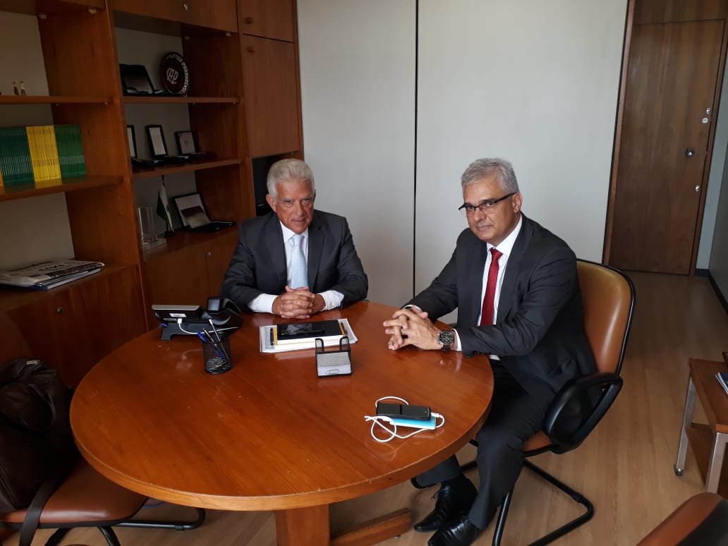 PREFEITO DE GENERAL CARNEIRO VAI A BRASÍLIA EM BUSCA DE RECURSOS PARA O MUNICÍPIO