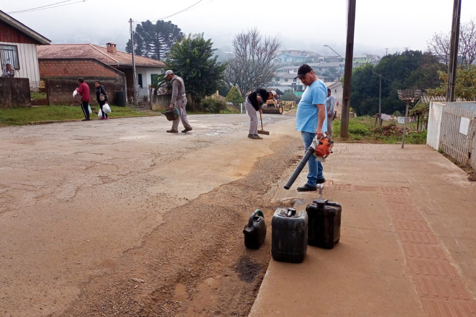 General mais bonita: limpezas e manutenções seguem ocorrendo no município. Bairro Vila Operária é foco nesta semana.