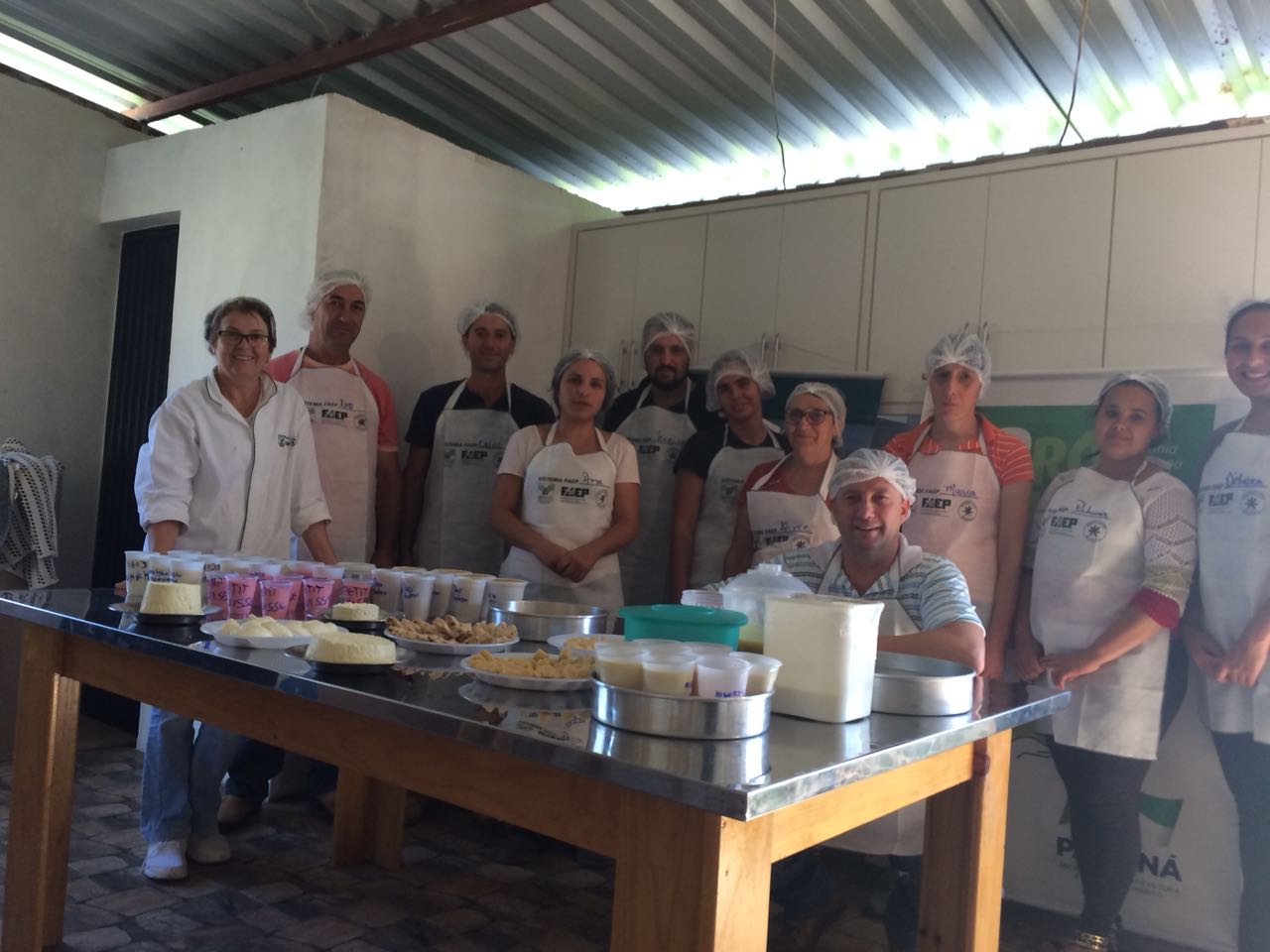 Secretaria de Agricultura realiza Curso de derivados de leite em Santa Lídia