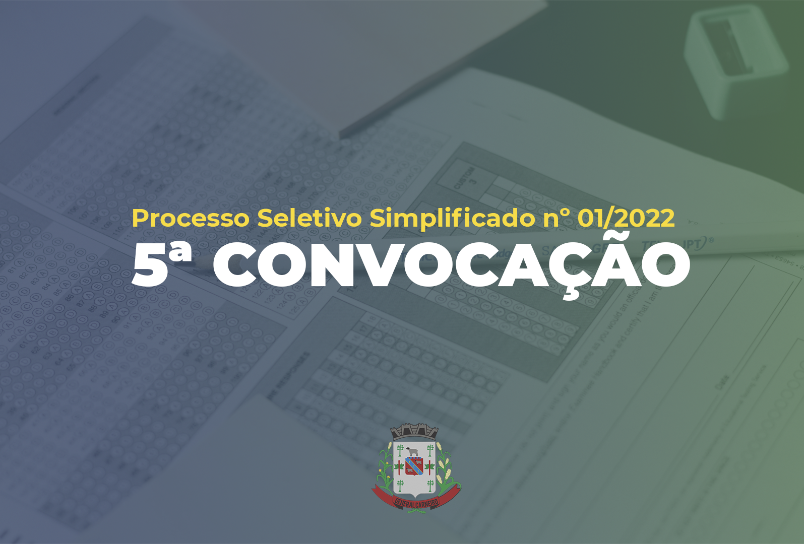 PROCESSO SELETIVO SIMPLIFICADO Nº 01/2022 – 5ª CONVOCAÇÃO