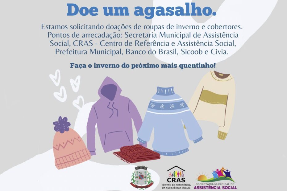 Secretaria de Assistência Social realiza Campanha do Agasalho em General Carneiro