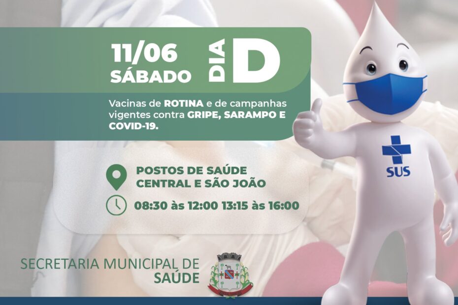General Carneiro promove Dia “D” de Vacinação.